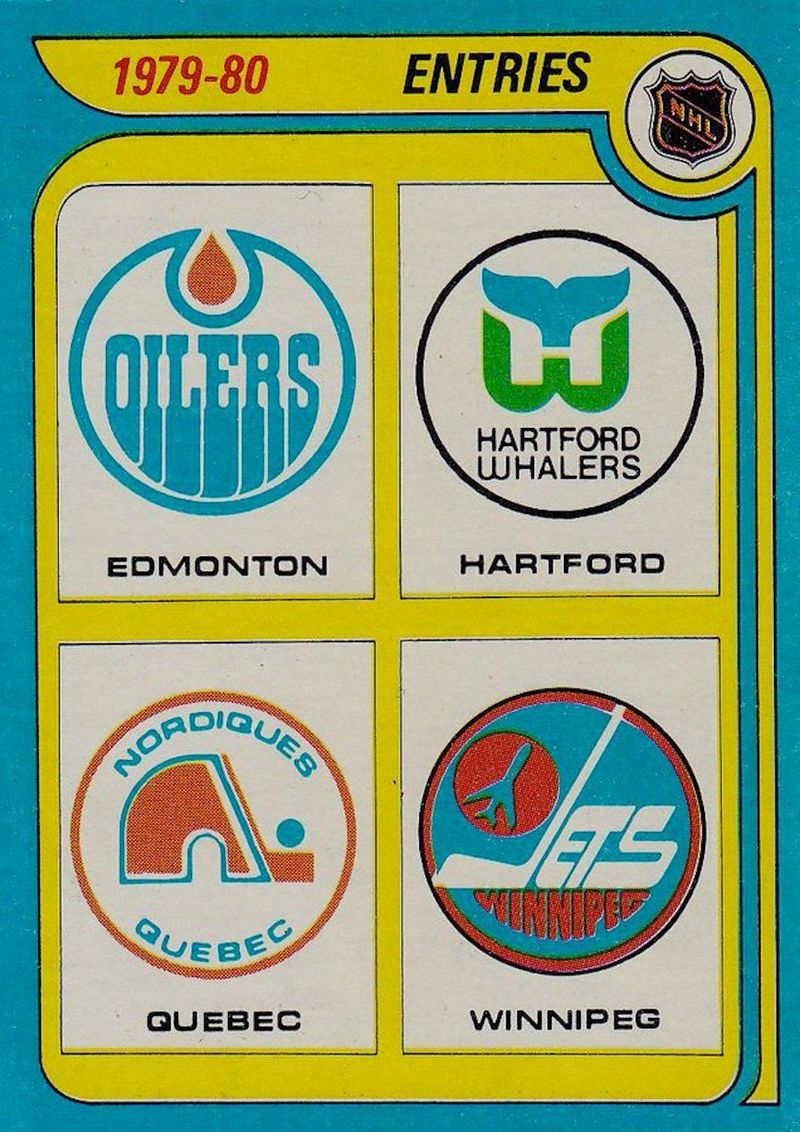 Edmonton Oilers, Hartford Whalers, Quebec Nordiques, Winnipeg Jets