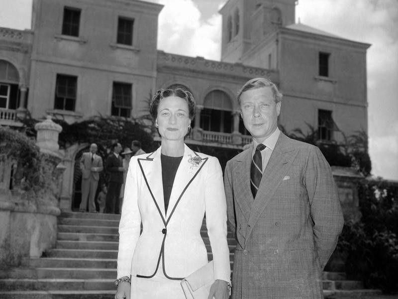Edward and Wallis Simpson in Bermuda in 1940