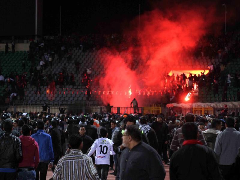 Egyptian soccer fans