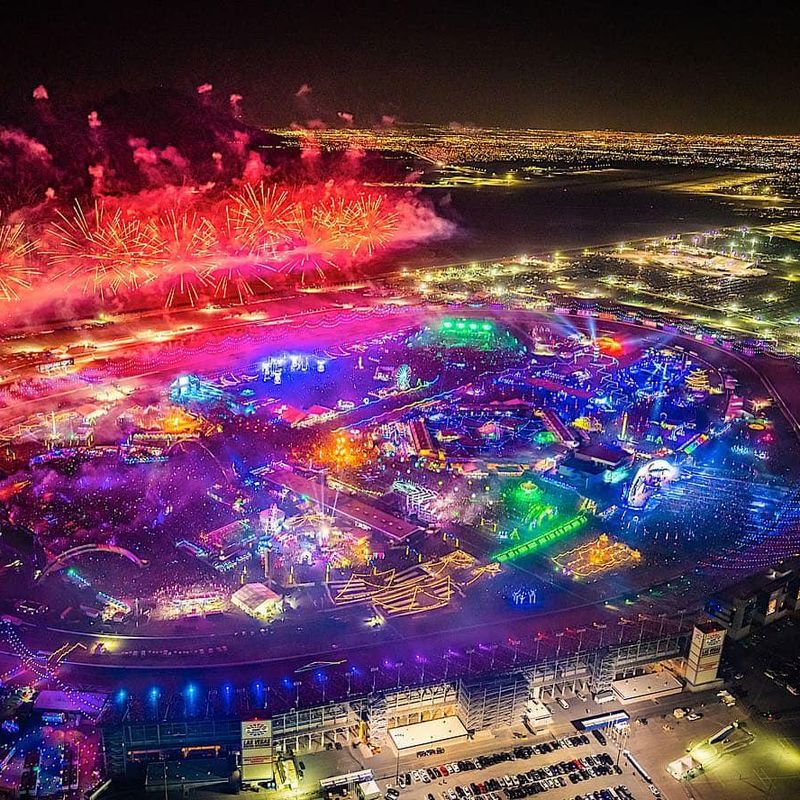 Electric Daisy Carnival grounds
