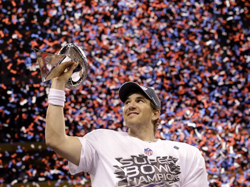 Eli Manning in Super Bowl XLVI