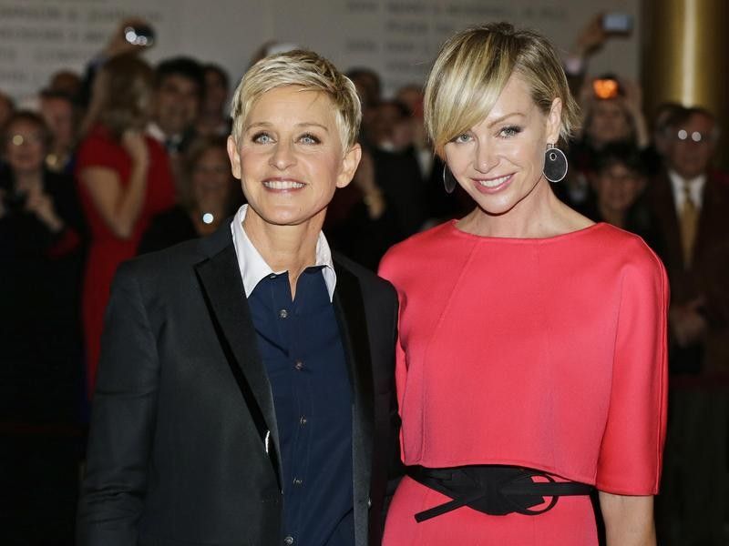 Ellen DeGeneres and Portia de Rossi