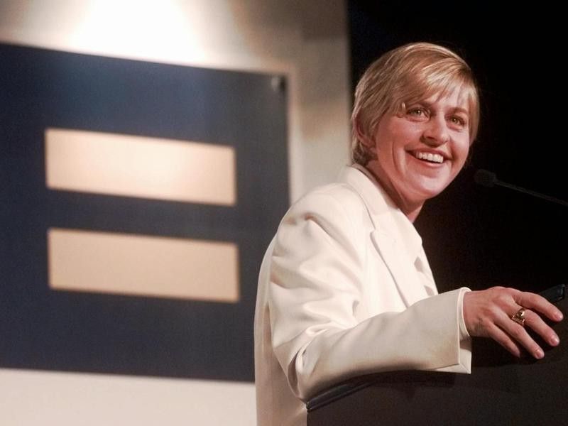 Ellen DeGeneres' human rights campaign
