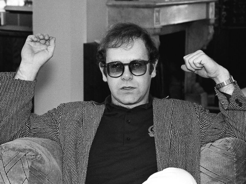 Elton John in 1982