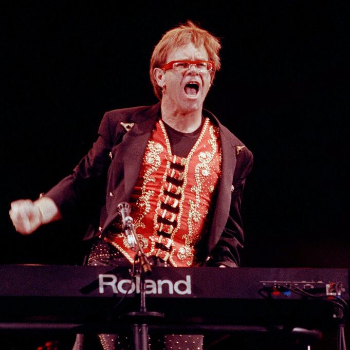 Elton John in 1992
