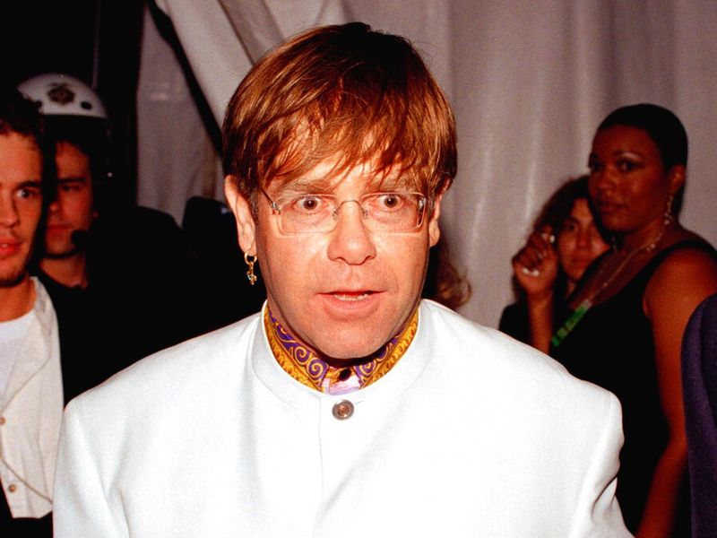 Elton John in 1995
