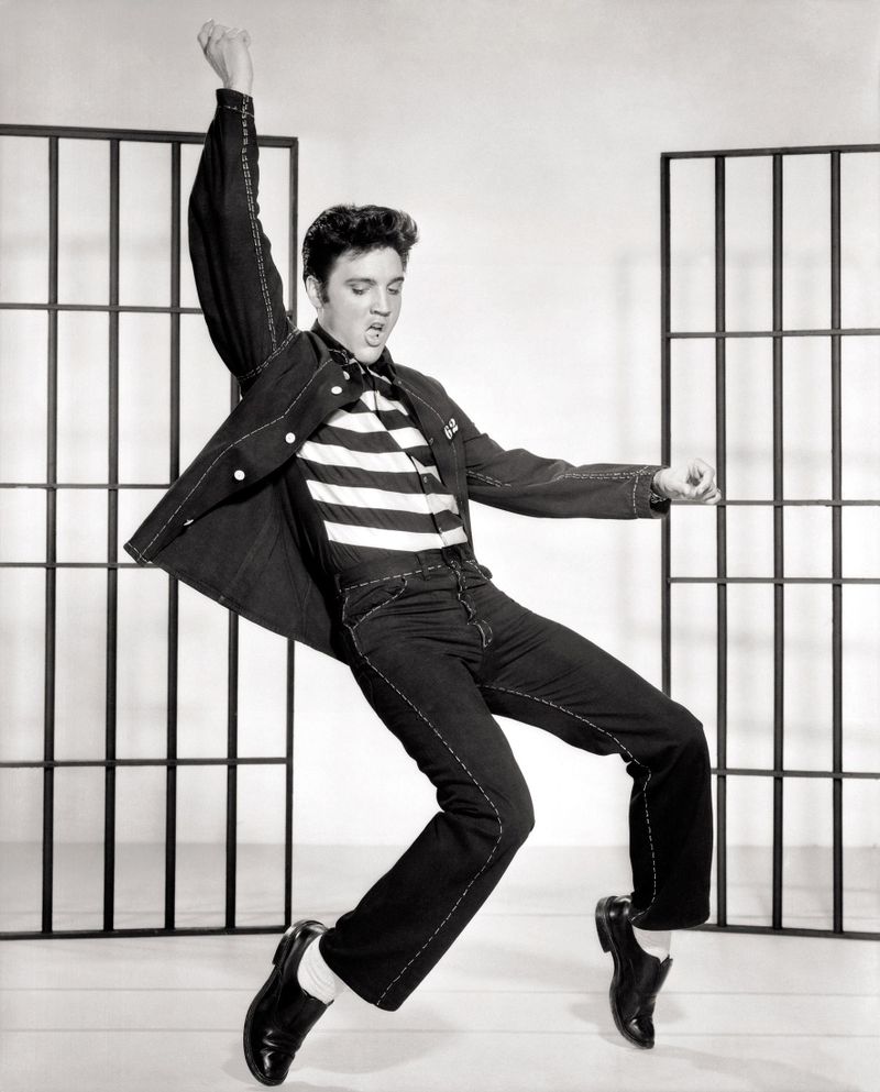 Elvis as a convict