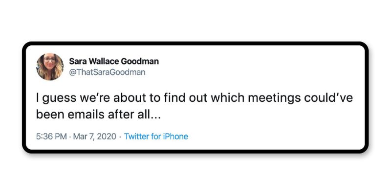Emails vs. meetings