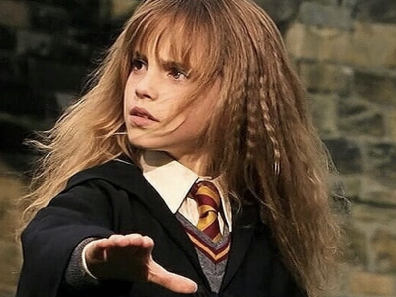 Emma Watson in the first Harry Potter movie