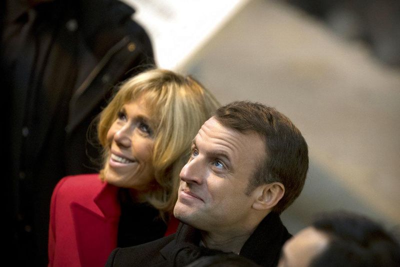 Emmanuel Macron,Brigitte Macron