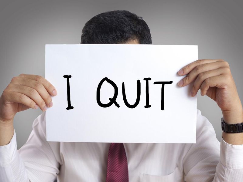 Employee quitting