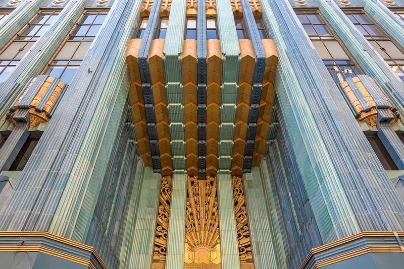 Entrance to the Eastern Columbia Building