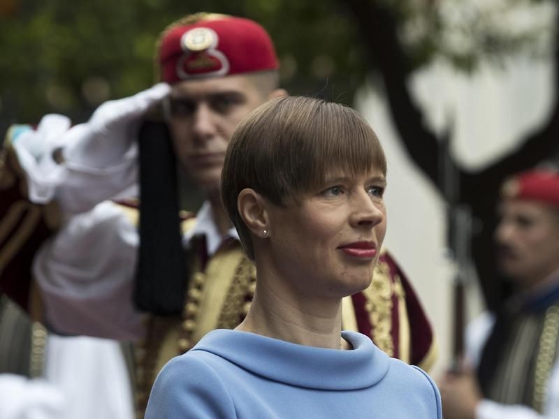 Estonia President Kersti Kaljulaid