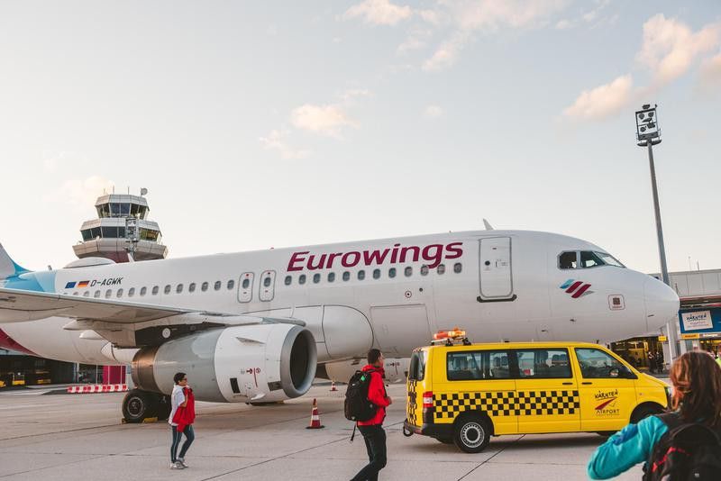 Eurowings Airlines at Klagenfurt International Airport