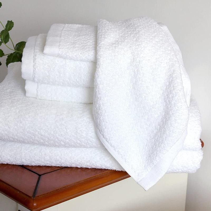 Everplush Diamond Jacquard 6 Piece Bath Towel Set, White