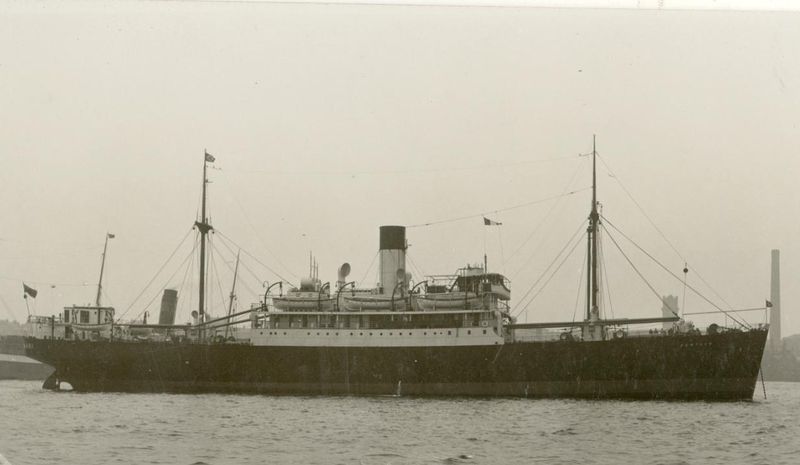 Example of a WW2 British merchant ship