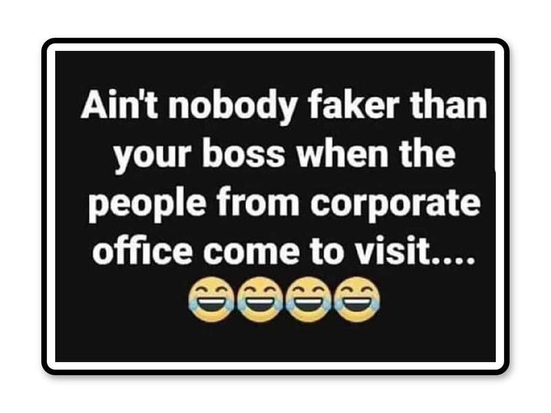 Fake boss