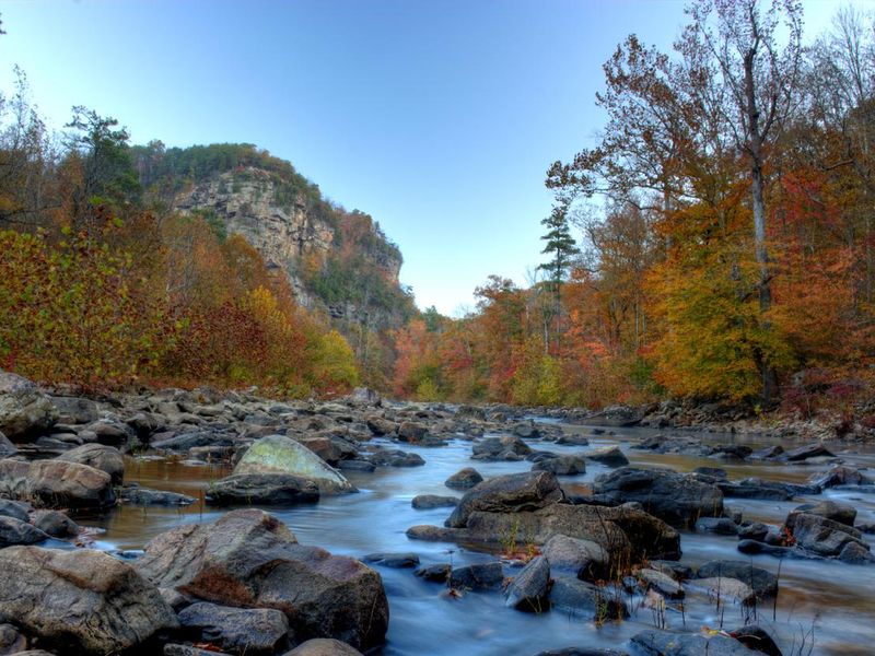 Fall in Little River Canyon