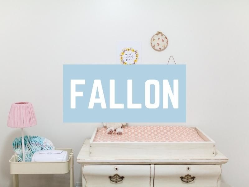 Fallon baby girl name idea