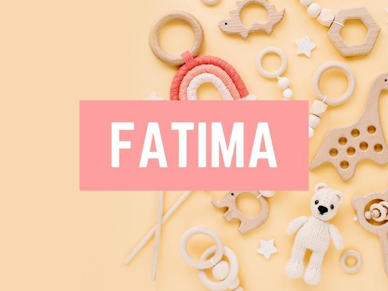 Fatima girl name starting with f