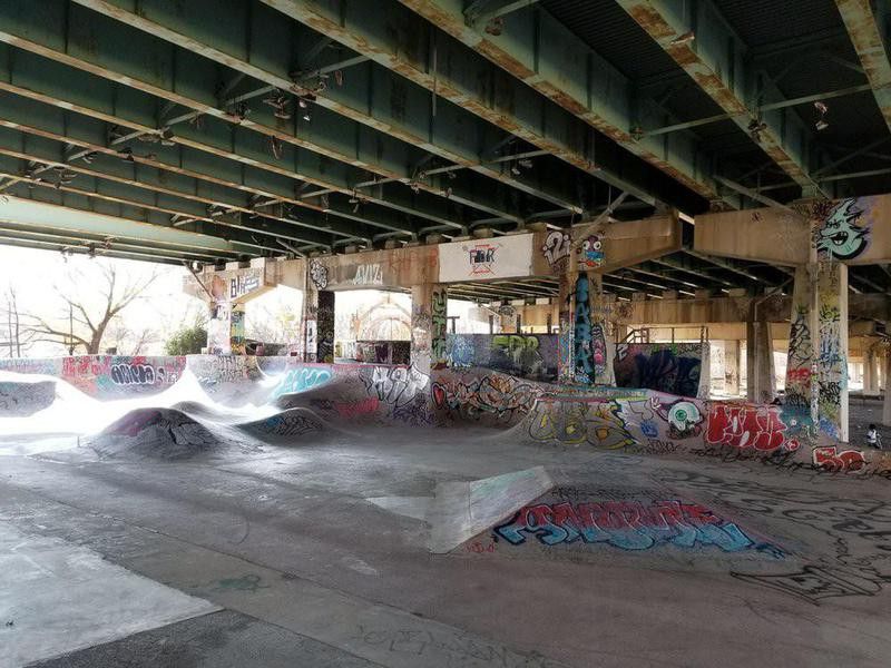 FDR Skate Park in Philadelphia, Pennsylvania