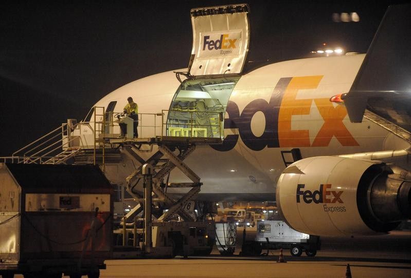 FedEx airplane