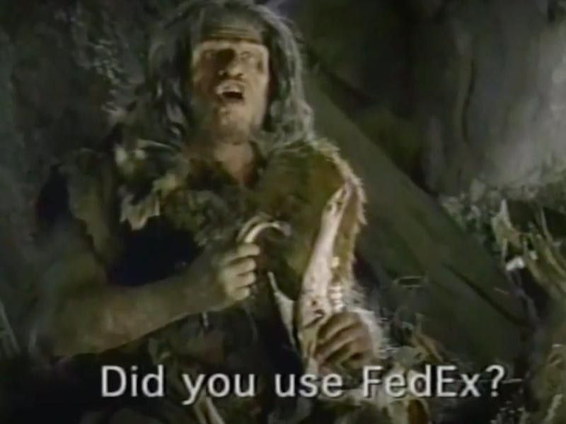 FedEx Caveman in 2006