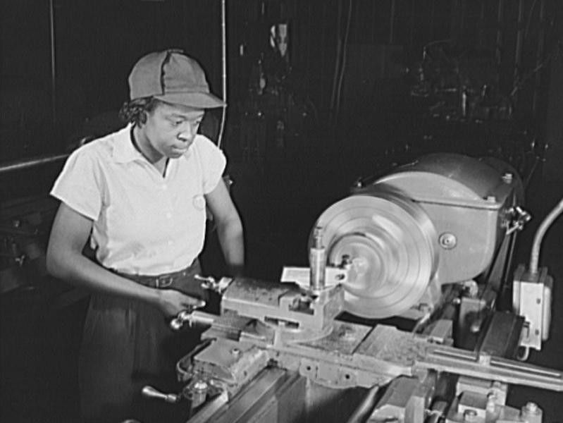 Female Worker in National Youth Administration
