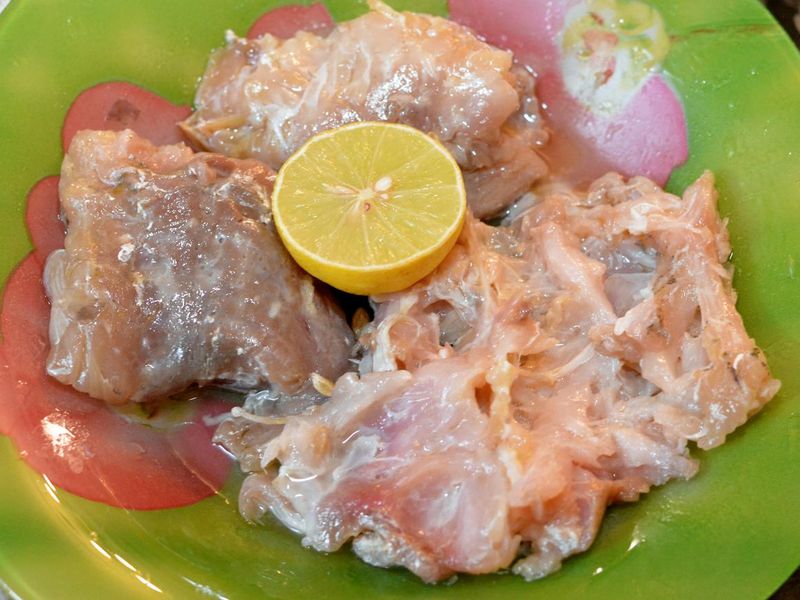 Fesikh fermented mullet fish