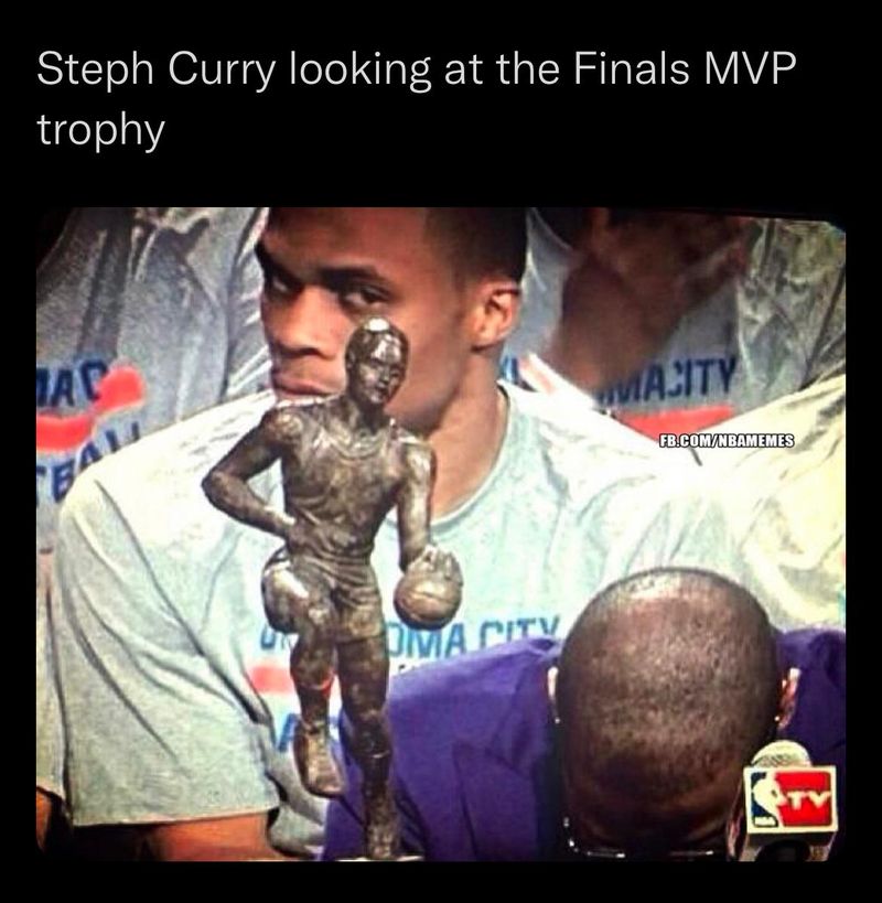 Finals MVP trophy