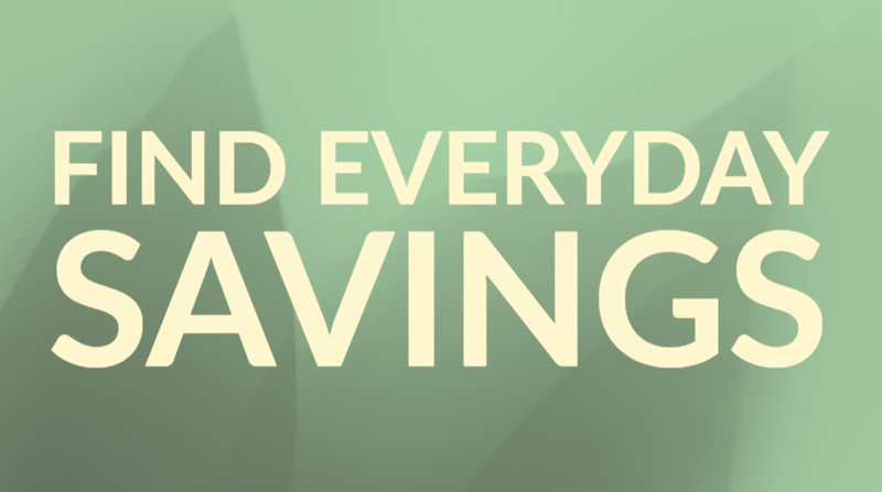 Find everyday savings
