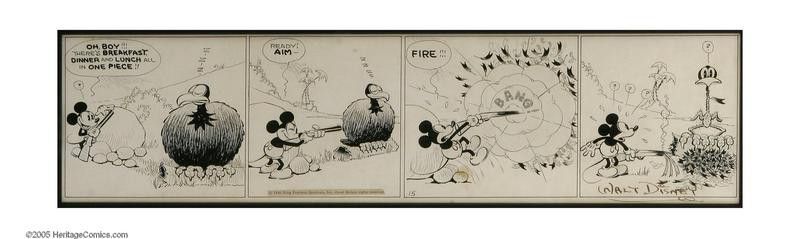 First Mickey Mouse appearance