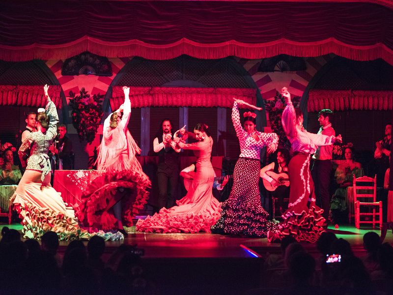 Flamenco performance in Sevilla