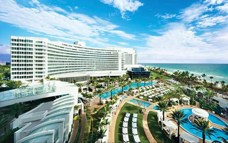 Fontainebleau resort in Miami Beach