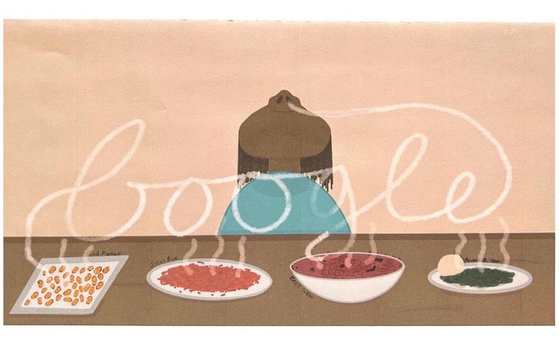 Food google doodle