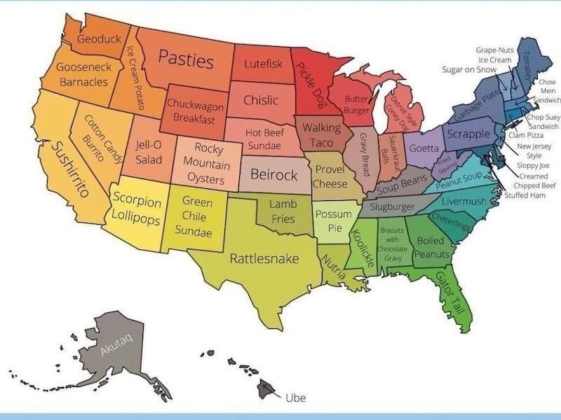 50 Hilarious Maps of the . | Far & Wide