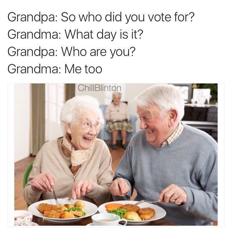 Forgetful grandparents