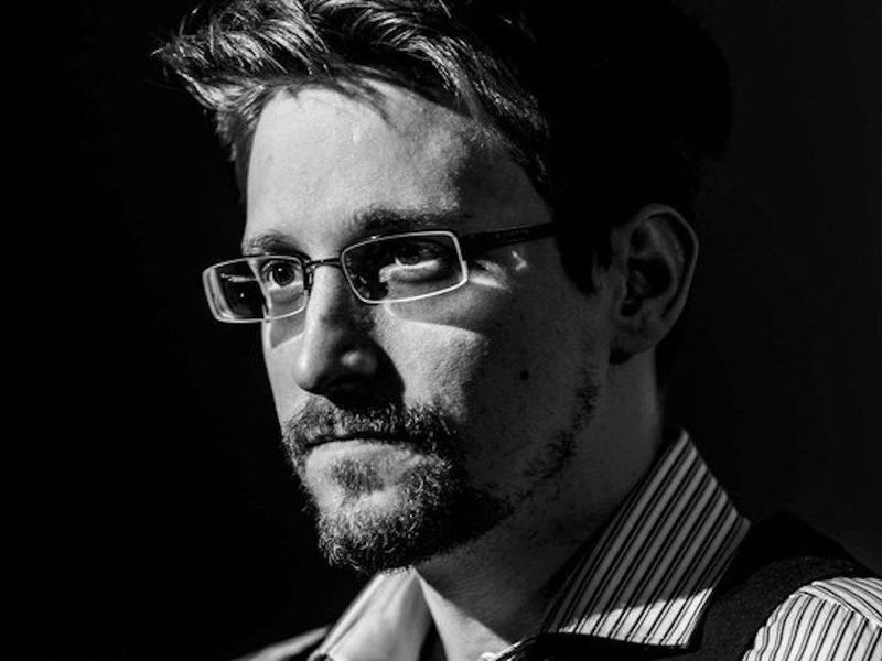 Former CIA agent and NSA contractor Edward Snowden
