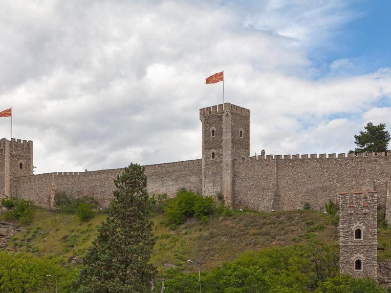 Fortress Kale in North Macedonia