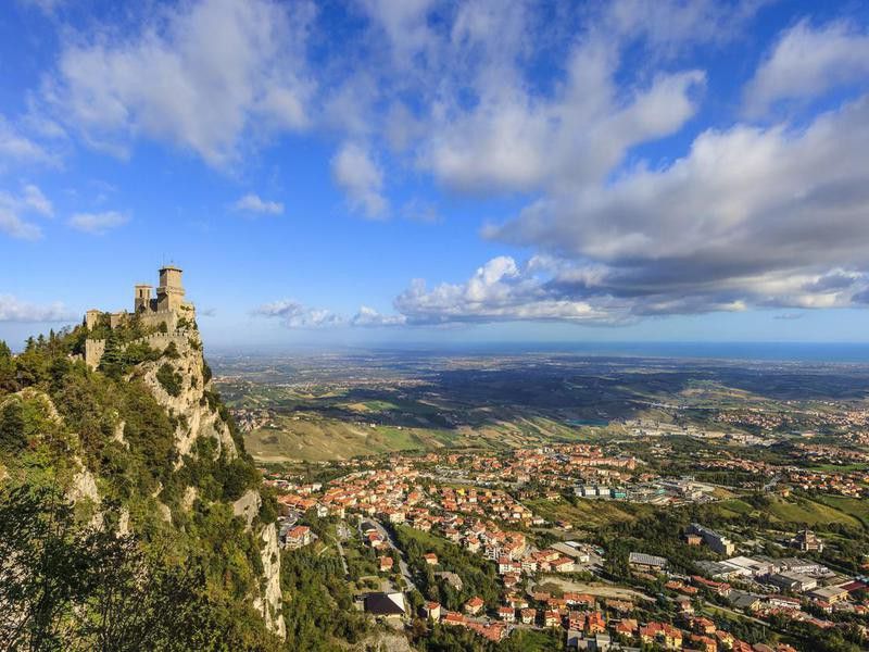 Fortress of Guaita in San Marino