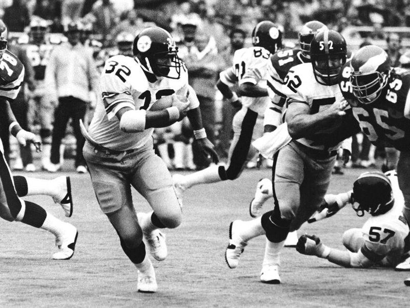 Franco Harris and Mike Webster