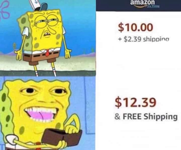 Free shipping meme