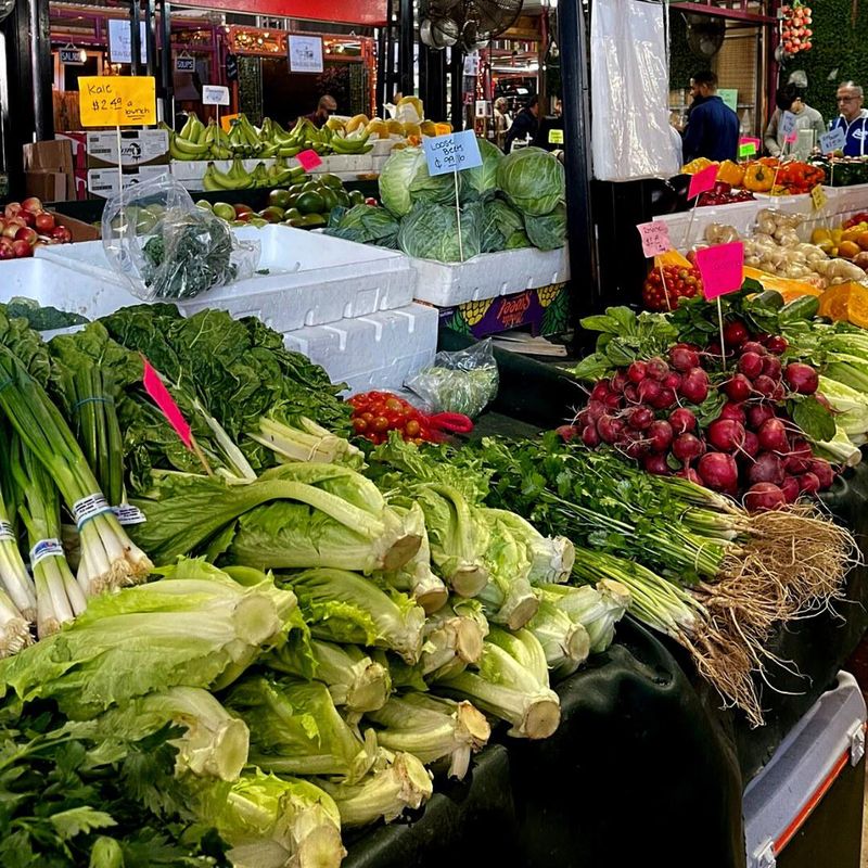 Fresh produce in South Florida market
