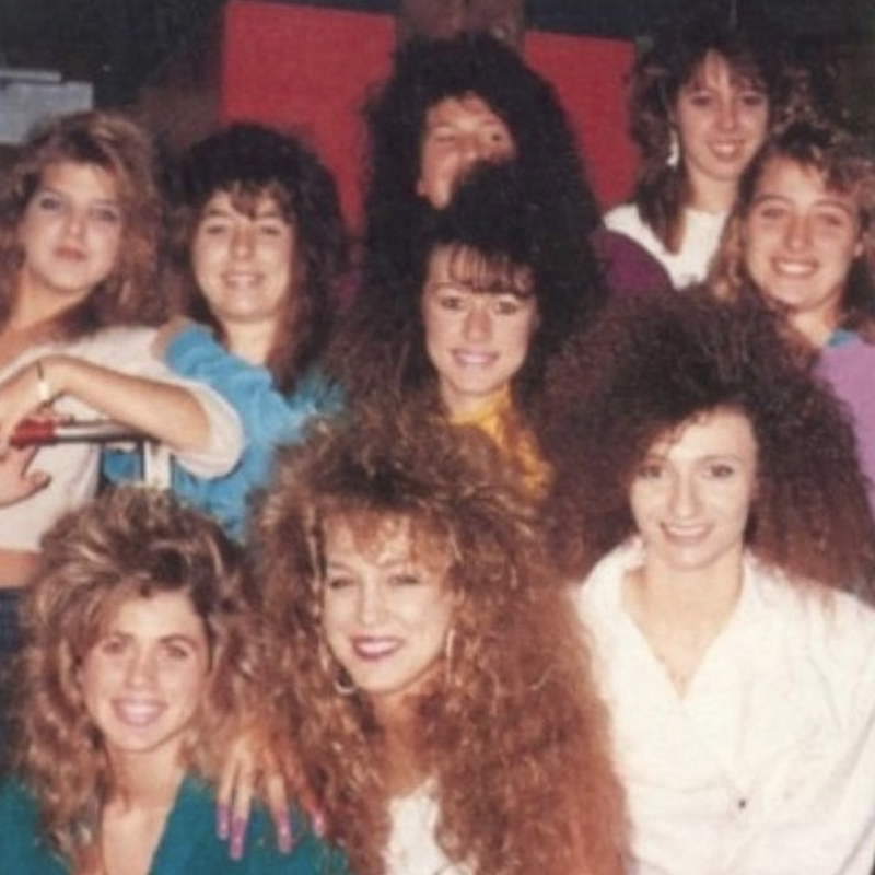 Friend group in the 1980s