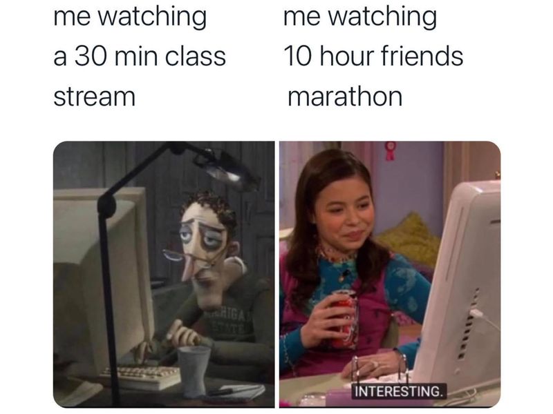 Friends marathon meme