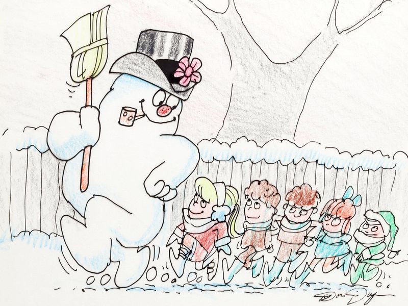 'Frosty the Snowman' Storyboard