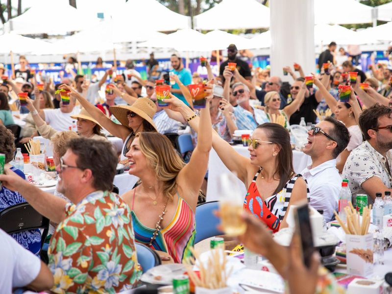 Fun event at the South Beach Wine & Food Festival