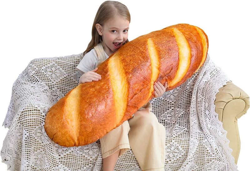 Funny bread pillow