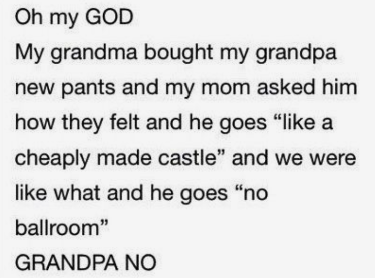 Funny grandpa quote