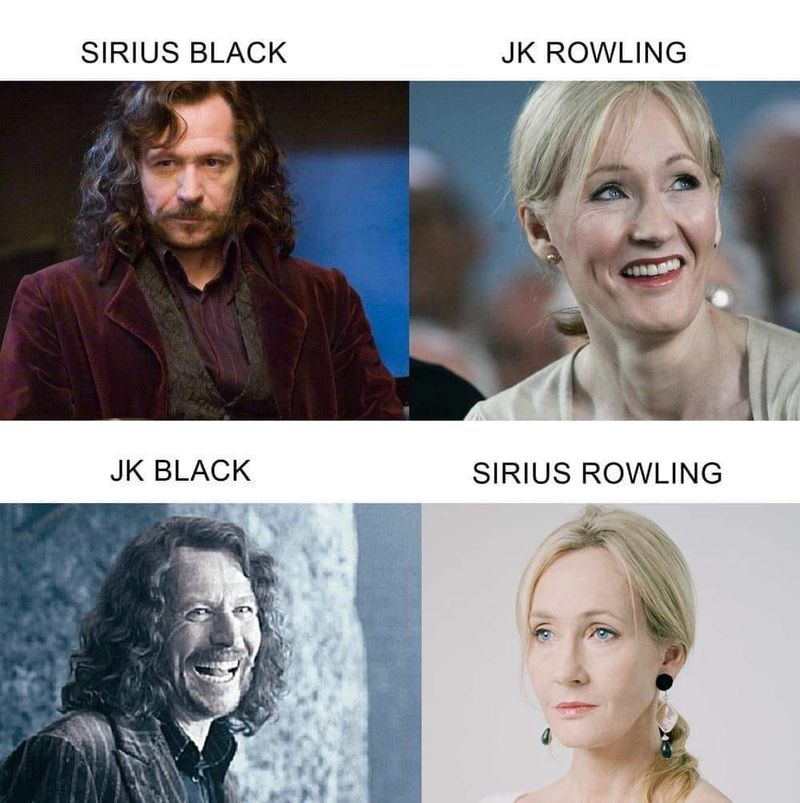 Funny J.K. Rowling meme